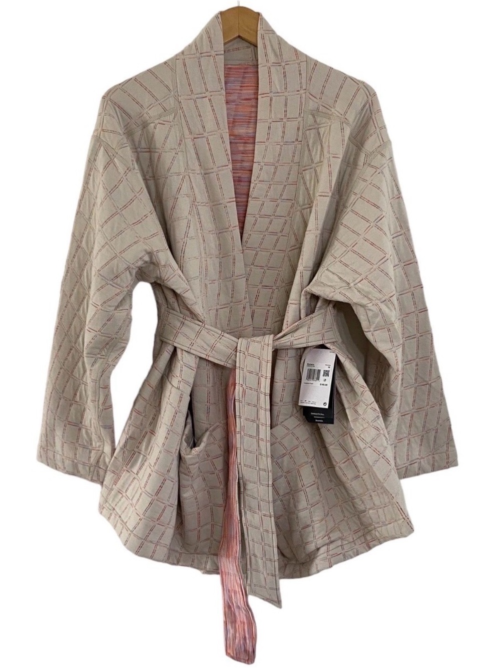 Nike reversible Therma-Fit yoga belted cardigan
